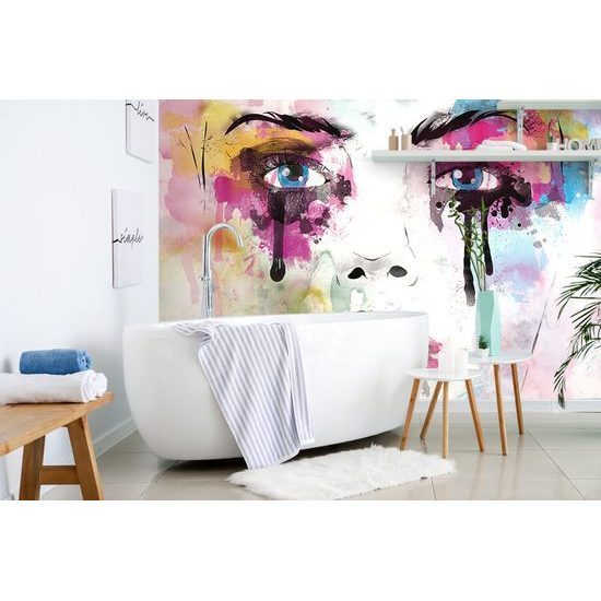 Öntapadó tapéta egy nő sebezhetősége