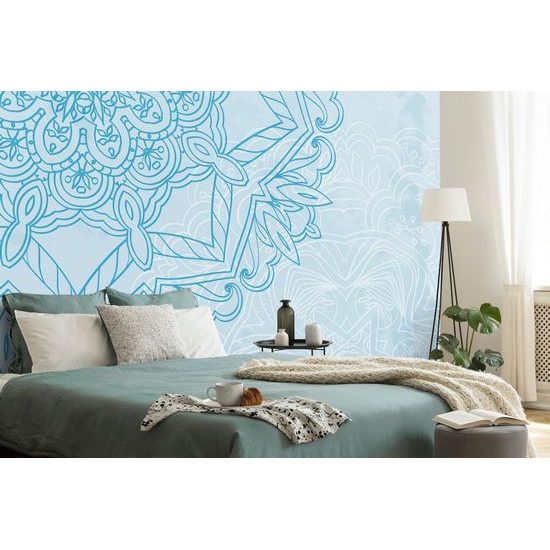 Öntapadó tapéta jég Mandala