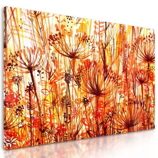 Kép pitypang művészi absztrakciója