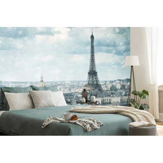 Öntapadó fotótapéta történelmi Párizs télen