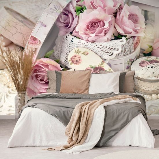 Öntapadó tapéta dekoráció egyedi vintage stílusban