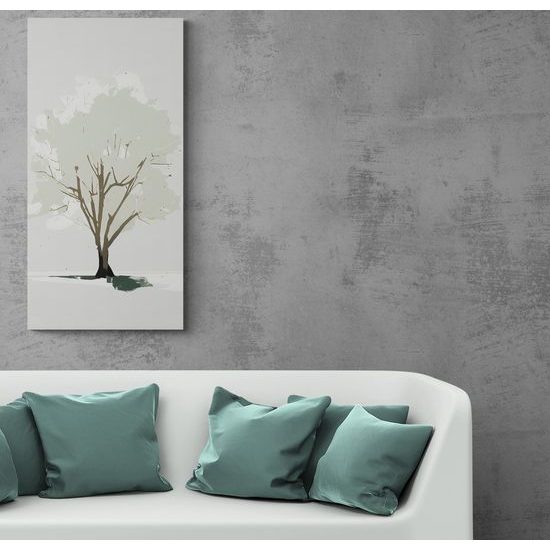 Kép fa minimalista kivitelben