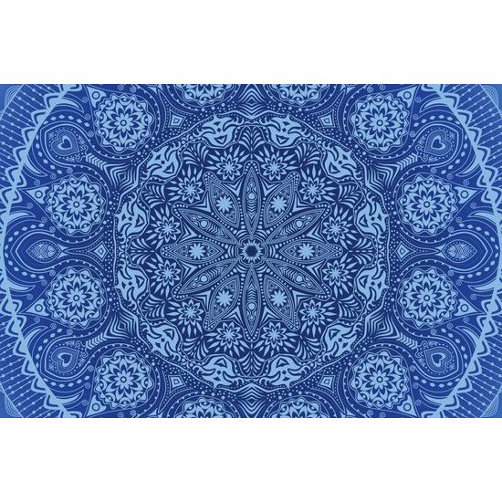Kép kék luxus Mandala