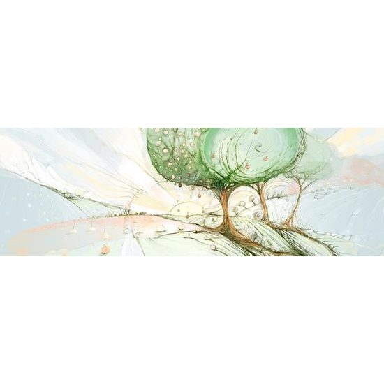 Kép csodálatos absztrakt fák