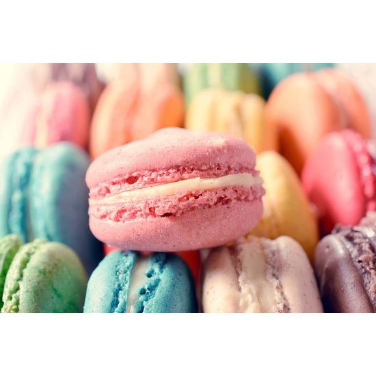 Öntapadó fotótapéta színes macaroons