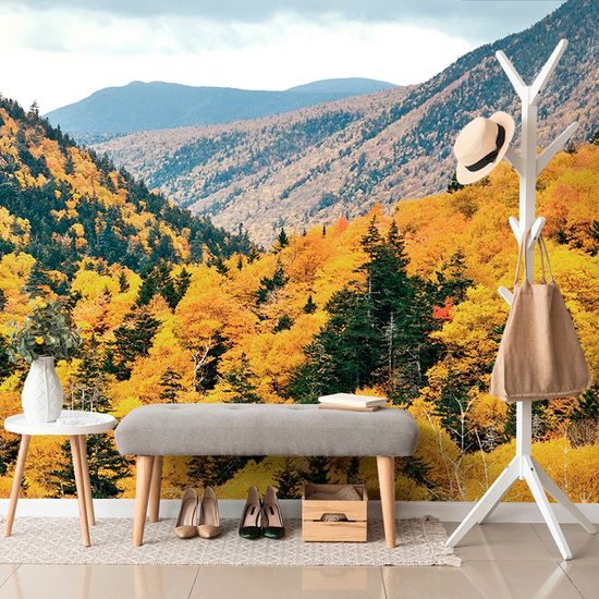 Bájos öntapadó fotótapéta őszi természet