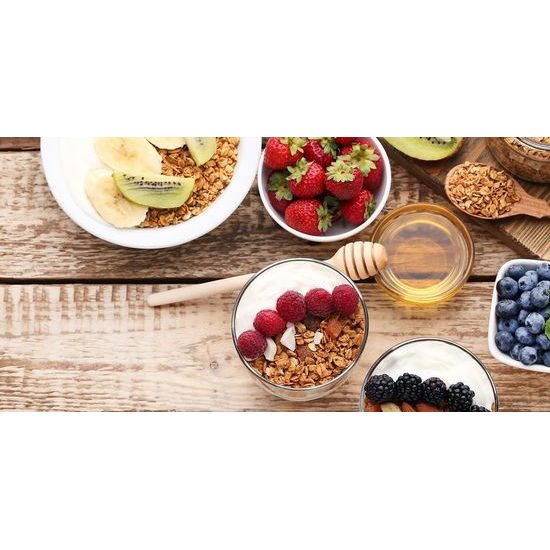 Kép vitaminokkal teli reggeli