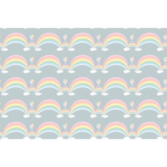 Öntapadó tapéta eső után jön a szivárvány