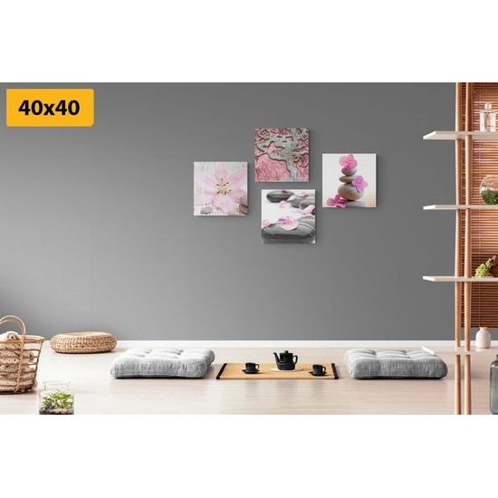 Képszett Feng Shui lágy kivitelben