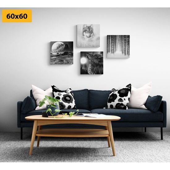 Képszett csodálatos farkas