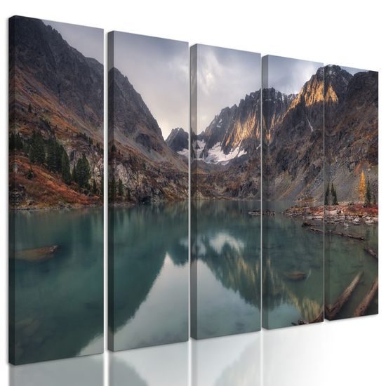 5 részes kép érintetlen tengerszem