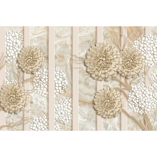 Öntapadó tapéta szokatlan virágok szépsége