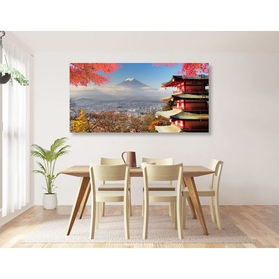 Kép Fuji őszi látványa Japánban