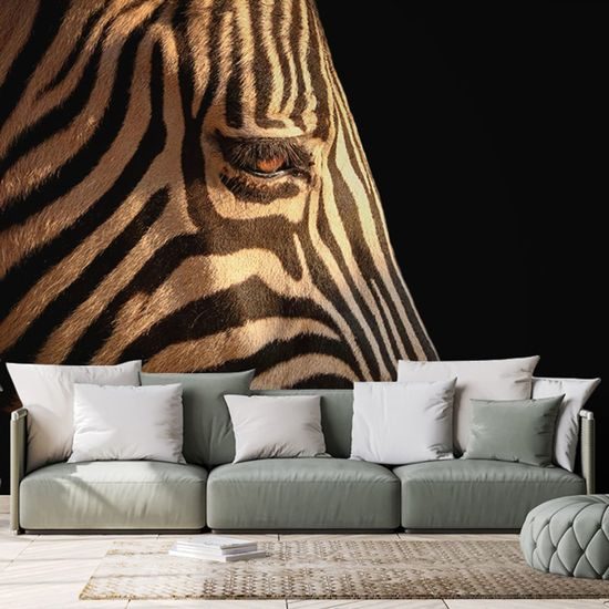 Öntapadó fotótapéta zebra fej