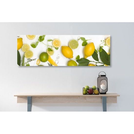 Kép citromos és limes csendélet