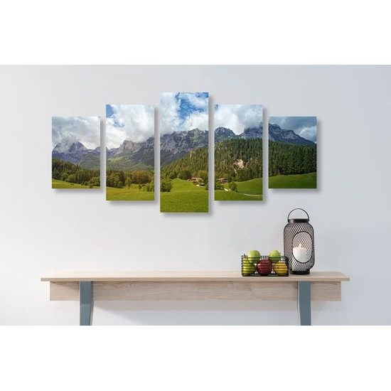 5 részes kép csodálatos természet az osztrák hegyekben