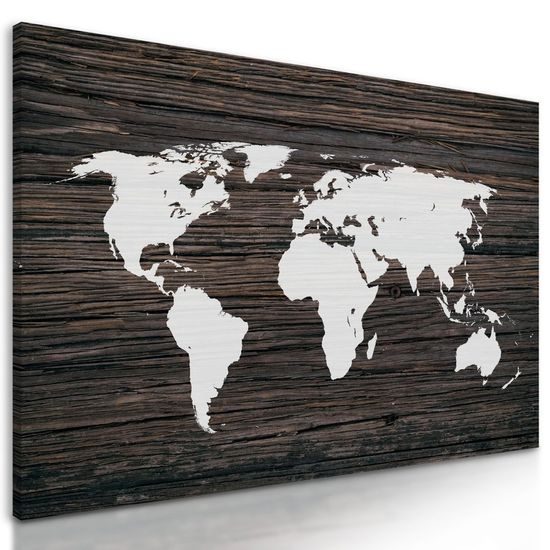 Kép világtérkép modern kivitelben