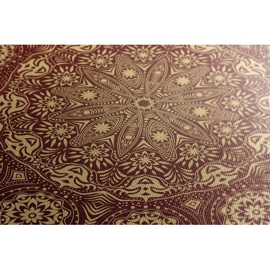 Kép bordó luxus Mandala