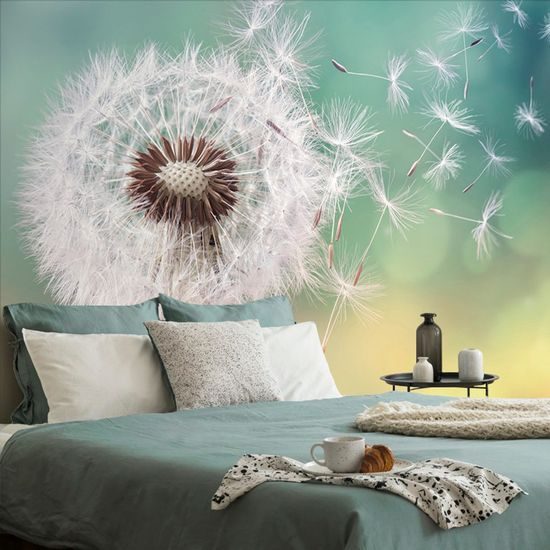 Öntapadó fotótapéta a pitypang érintése a széllel