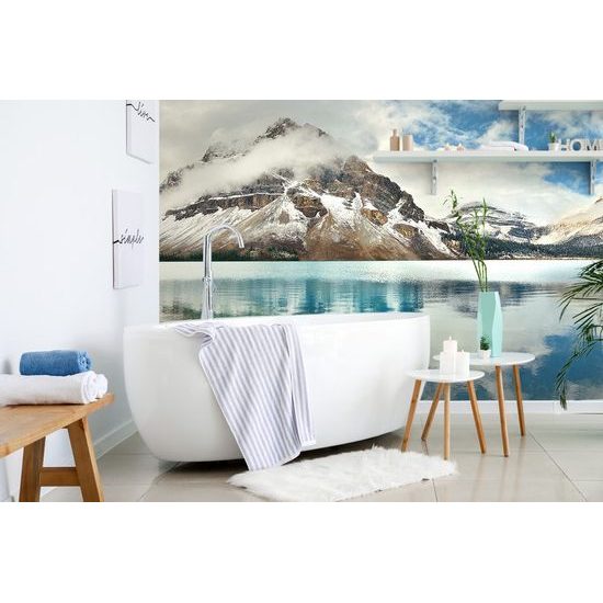 Fototapeta hegyek a ködben