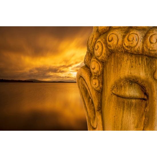 Öntapadó tapéta a Buddha szeme a tenger felett