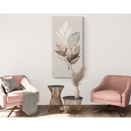 Kép levelek minimalista stílusban