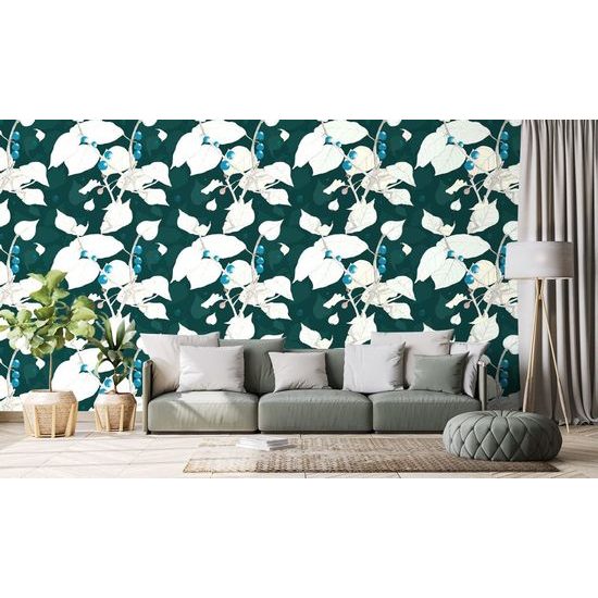 Tapéta áfonya bokrok