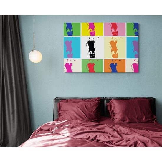 Kép pop art női báj