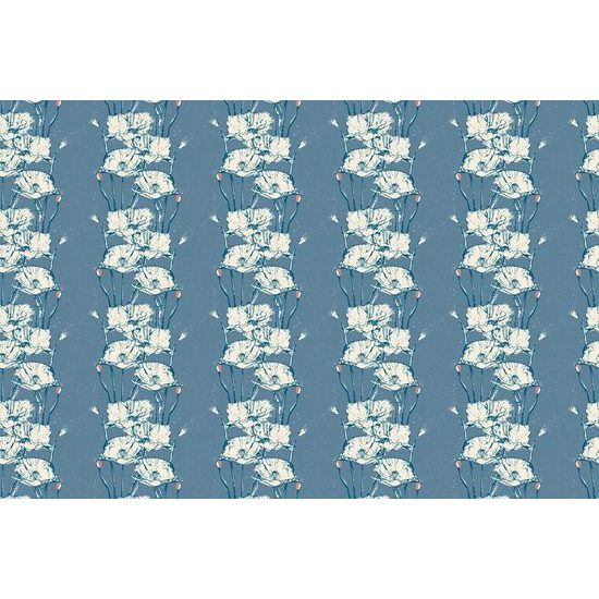 Tapéta elegáns réti mák