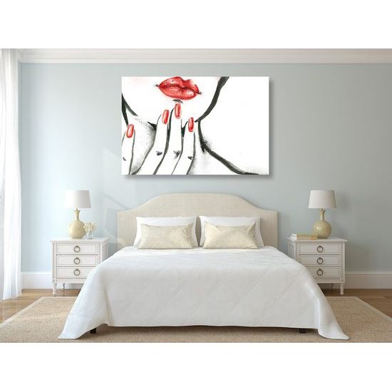 Kép festett portré