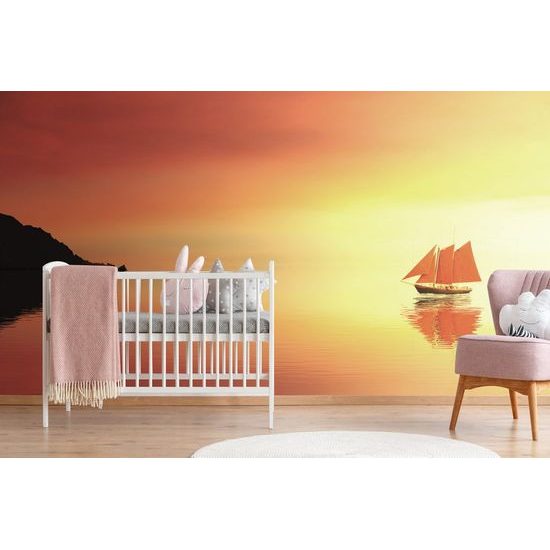 Öntapadó fotótapéta vitorlás varázslatos égbolttal