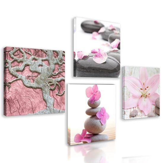 Képszett Feng Shui lágy kivitelben