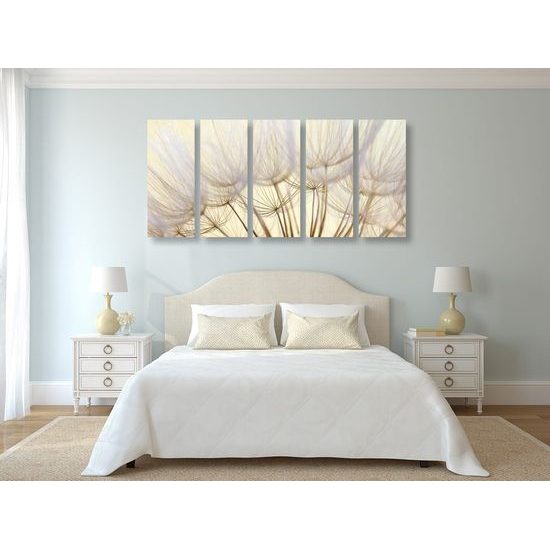 5 részes kép pitypang pontos részletei