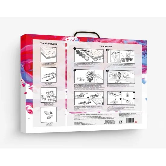 Festés számok szerint elefánt - limitált