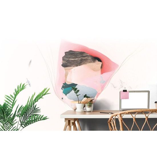 Tapéta egy nő gyengédsége