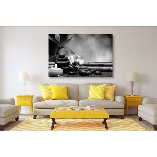 Kép Feng Shui harmónia fekete-fehér kivitelben