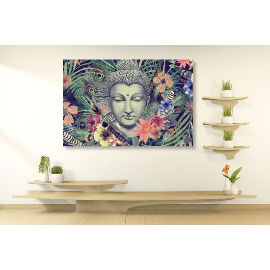 Kép Buddha a trópusi dzsungelben