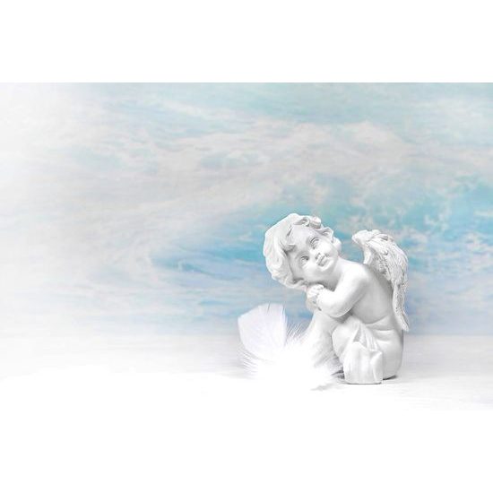 Öntapadó fotótapéta álmodozó angyal