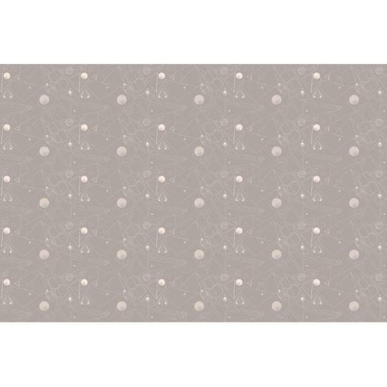 Öntapadó tapéta finom geometriai elemek szürke alapon