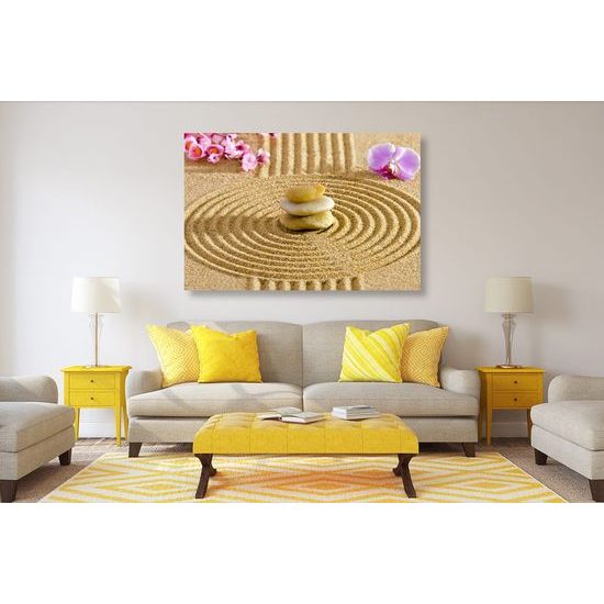 Kép egyensúly a Zen kertben