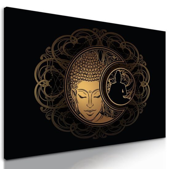 Kép kiegyensúlyozott Buddha