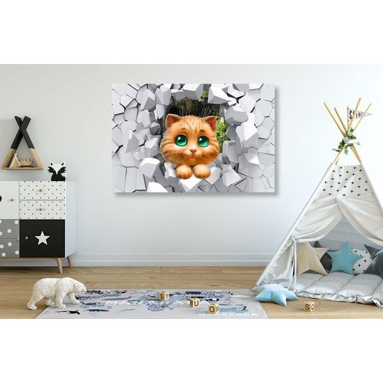 Kép kíváncsi macska