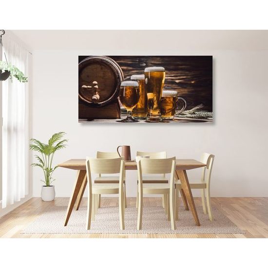 Kép sör tökéletes habbal