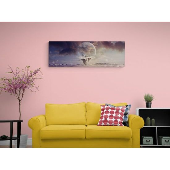 Kép varázslatos táj a hógömbben