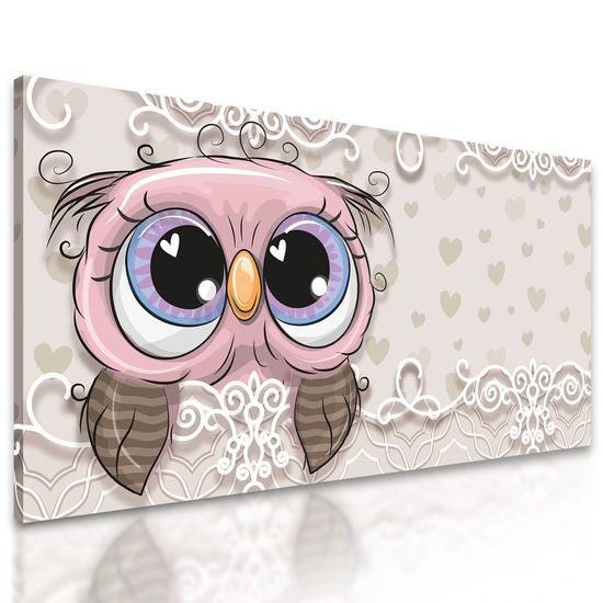 Kép szeretettel teli bagoly