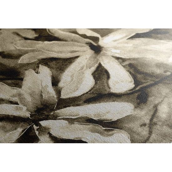 Kép akvarell juhar szépia kivitelben