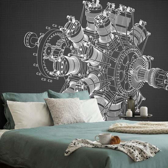 Tapéta radiális motor