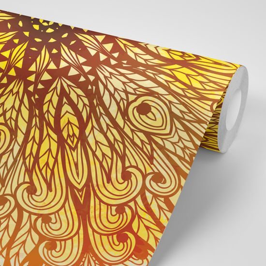 Öntapadó tapéta érdekes luxus Mandala