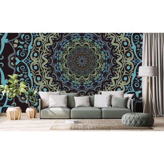 Öntapadó tapéta érdekes vintage Mandala