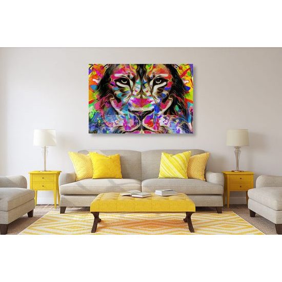 Kép sokszínű oroszlán